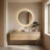 Bathroom LED Mirror REA MMJ 70cm Gold