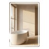 Mirror Rea Marlo 70X50 Led Transparent