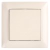 Toolight Single Switch With Frame Oste Jnh006-w Beige