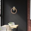 Wall Light Toolight APP1465-1W E27 brown / black