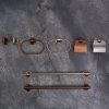 TOILET PAPER HOLDER REA 1608 ARISTO BRUSH STEEL