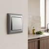 Toolight Single Switch Oste Jnh006-w Grey