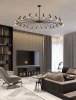 Pendant Lamp TOOLIGHT APP1196-15CP Black Metal G9 15-light points