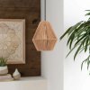 Pendant LED Lamp TOOLIGHT APP1150-1W Brown Black Metal Rope 60W