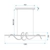 CEILING LAMP CHANDELIER TOOLIGHT G065-CP GOLD