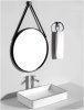 Mirror with Strap REA CFZL-MR060 60cm Black