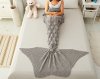 Blanket Mermaid Tail Grey