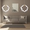 CEILING LAMP CHANDELIER TOOLIGHT LED G014-1CP WHITE GOLD