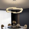 LED HANGING CEILING LAMP TOOLIGHT APP1770-CP CHROME 60CM