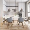Lamp BUFFO Black 105x27x105cm