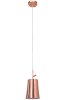 Pendant Lamp TOOLIGHT APP1036-1CP Rose-Gold 1-light point E27 13x13x26,5-107cm