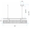 CEILING LAMP CHANDELIER REA APP1796-CP BRUSH GOLD