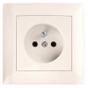 Toolight Single Socket Frame Oste Jnh013-1f Beige