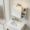 WALL LAMP REA APP1899-1W BRUSH GOLD