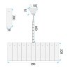 CEILING LAMP CHANDELIER TOOLIGHT APP1779-CP GOLD