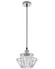 Pendant Lamp TOOLIGHT APP943-1CP KIT Chrome 1-light point E27 20x20x17-97cm