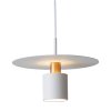 Pendant Lamp TOOLIGHT APP1146 Metal White - Gold Pink E27 1-light point