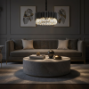 CEILING LAMP CHANDELIER TOOLIGHT APP1657-8CP BLACK