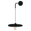 Wall lamp APP1355-1W BLACK 30 cm
