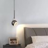 CEILING LAMP CHANDELIER TOOLIGHT G087-1CP BLACK CHROME