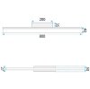 WALL LAMP REA APP1856-1W BLACK
