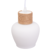CEILING LAMP CHANDELIER TOOLIGHT APP1591-1CP BOHO WHITE BEIGE