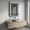 Mirror Rea Zone 80X60 Led Brush Nickel