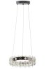Pendant LED Lamp TOOLIGHT APP1041-CP Cristal + remote control Round 1-light point 44 W 39x39x10-102cm