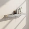 BATHROOM SHELF REA SF03-450 45CM BRUSH STEEL