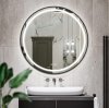 Bathroom LED Mirror REA MMJ 80cm Black