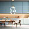 CEILING LAMP CHANDELIER TOOLIGHT LED G018-CP GOLD