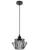 Pendant Lamp TOOLIGHT APP941-1CP KIT Black 36cm 1-light point E27 20x20x17-97cm