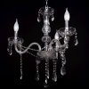 Chandelier Toolight 300752 Crystal Chrome 3-light points E14 60x60x58cm
