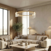 CEILING LAMP CHANDELIER REA G145-CP GOLD GOLD 60CM