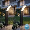 Toolight Standing Led Garden Lamp Jnh033-g Black