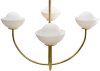 Pendant Lamp TOOLIGHT APP1200-CP Metal Gold - White G9 4-light points