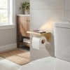 Paper Holder Rea 6613 Modern Brush Gold