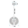 LED PENDANT LAMP TOOLIGHT LHJ108-2CP 2 GOLD, ROSE GOLD