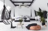 Chandelier Toolight APP1135-8C Black Gold Glass Balls E27 8-light points