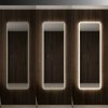 Mirror Rea Mol-Sq 150X50 Led Transparent