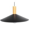 Pendant Lamp TOOLIGHT APP1084-1CP Black Brown E27 1-light point
