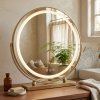 Mirror Rea Make-Up Led Gold