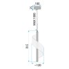 HANGING CEILING LAMP TOOLIGHT G121-CP GOLD