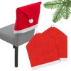 Christmas Chair Cover 6 pcs Santa's Hat