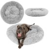 PET BED TUTUMI DONUT PJ-014 100CM LIGHT GREY