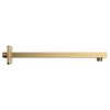 Rea Square Shower Arm Js-9022bg 40cm Brush Gold