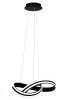 Pendant LED Lamp TOOLIGHT APP817-CP Modern Black + remote control 1-light point 100W 47x47x19cm