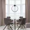 Pendant LED Lamp TOOLIGHT APP1395-CP Black 40cm