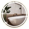 Bathroom LED Mirror REA BAS 50cm