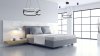 Pendant LED Lamp TOOLIGHT APP790-CP Black + remote control 3-light points 90 W 56x56x18-108cm